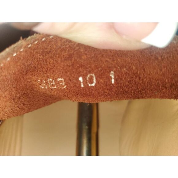 Mens Grenson Hand Sewn Suede Moccasin Penny Loafer Shoes Size 10 US, 43 EU. - Picture 9 of 9